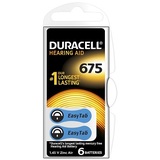 Duracell EasyTab 675 (PR44) hearing aid battery - 6 pack
