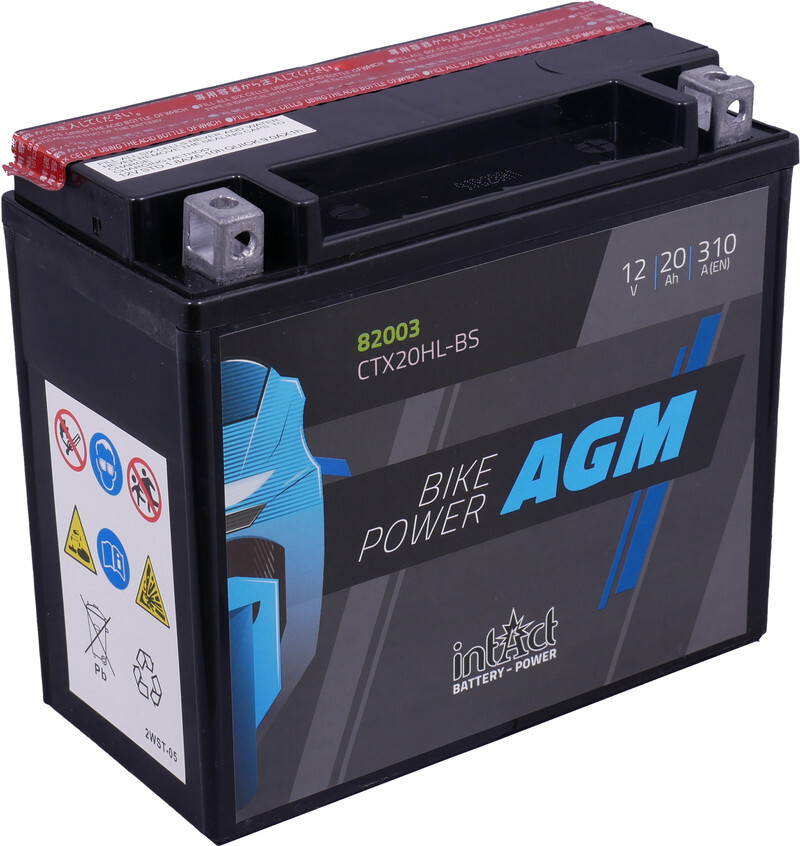 Intact Bike Power Agm Battery Kutter